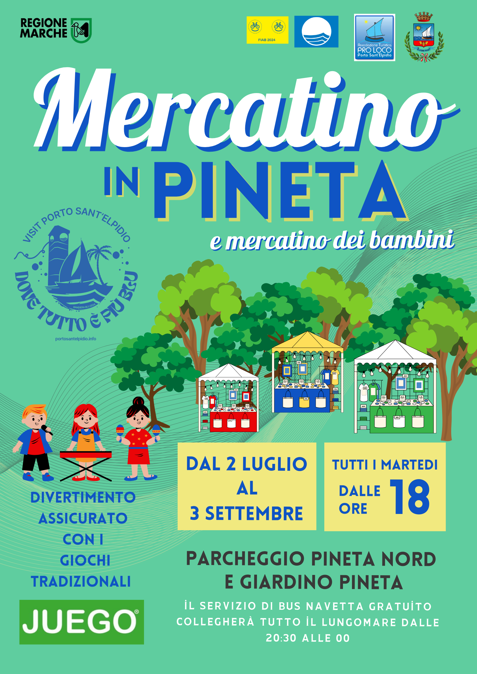 Mercatino in Pineta