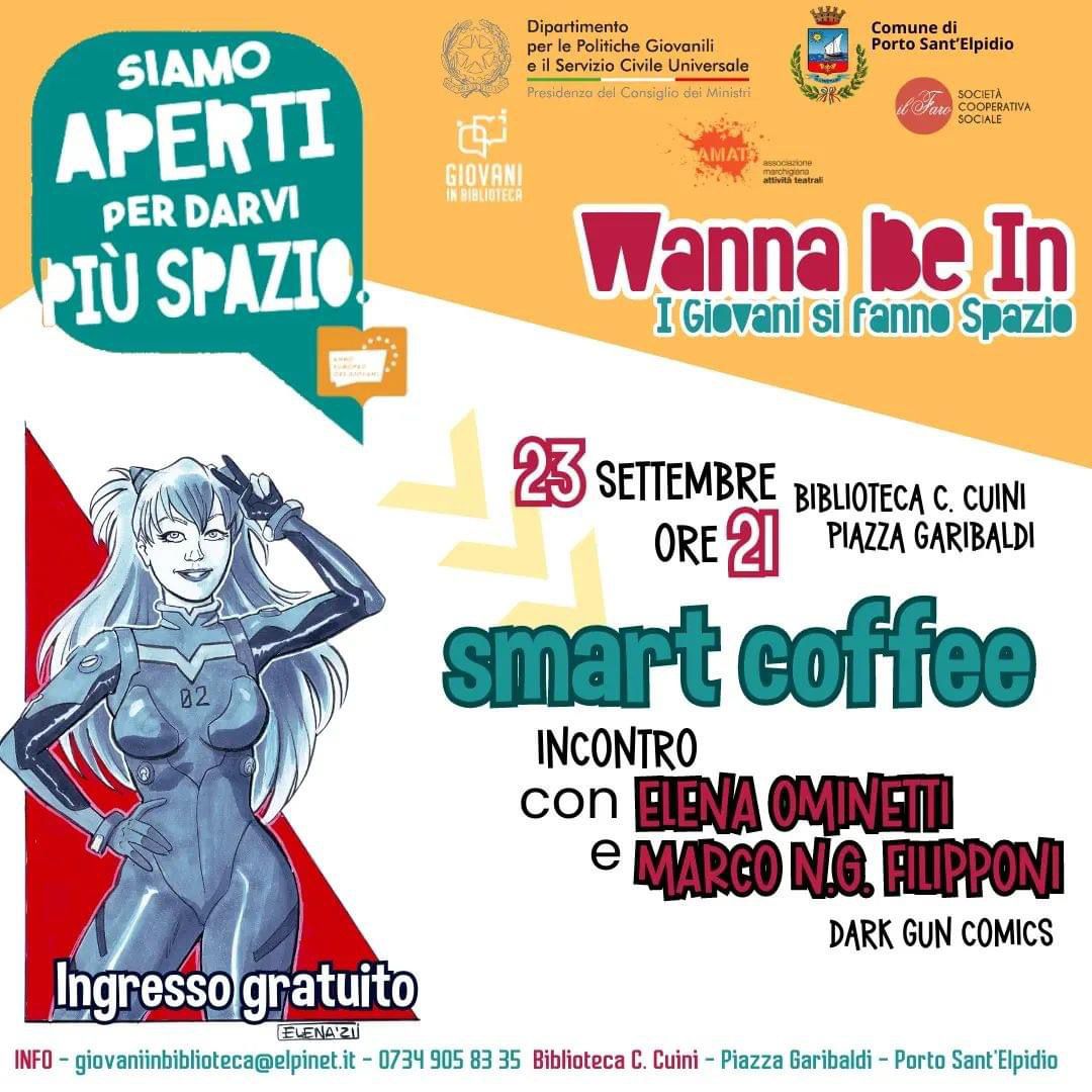 Smart Coffee incontro con Elena Ominetti e Marco N.G. Filipponi