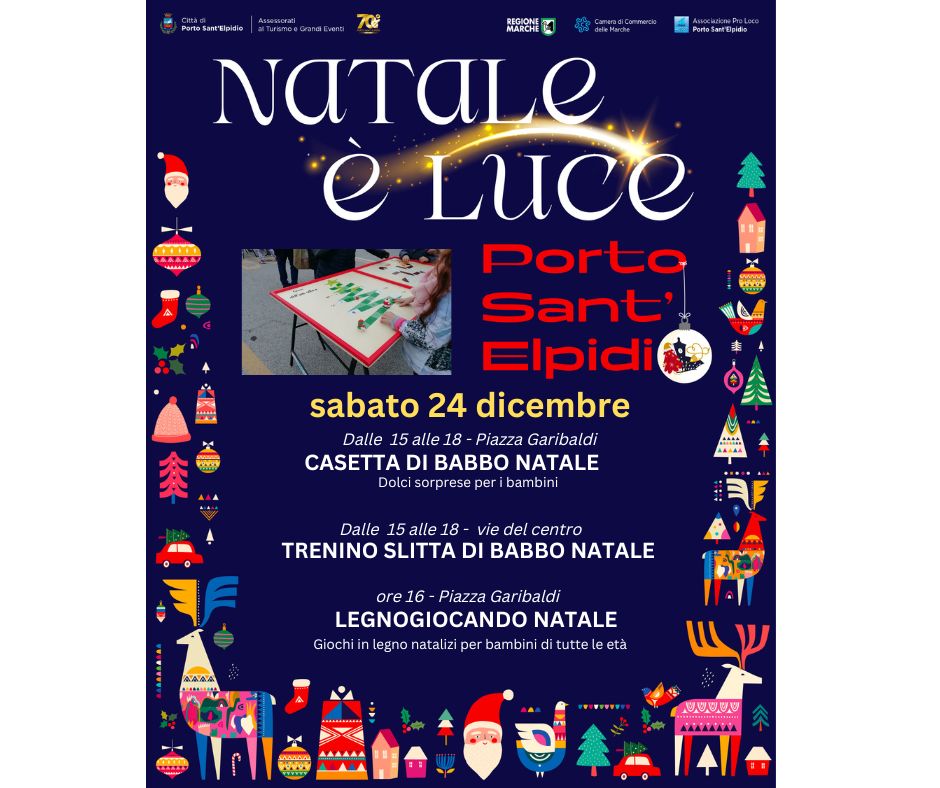 Trenino, casetta, legnogiocando natale