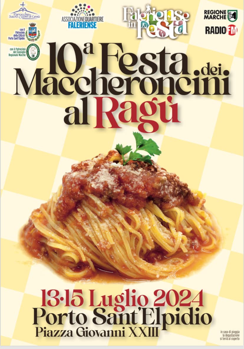 10^ Festa dei Maccheroncini al Ragù