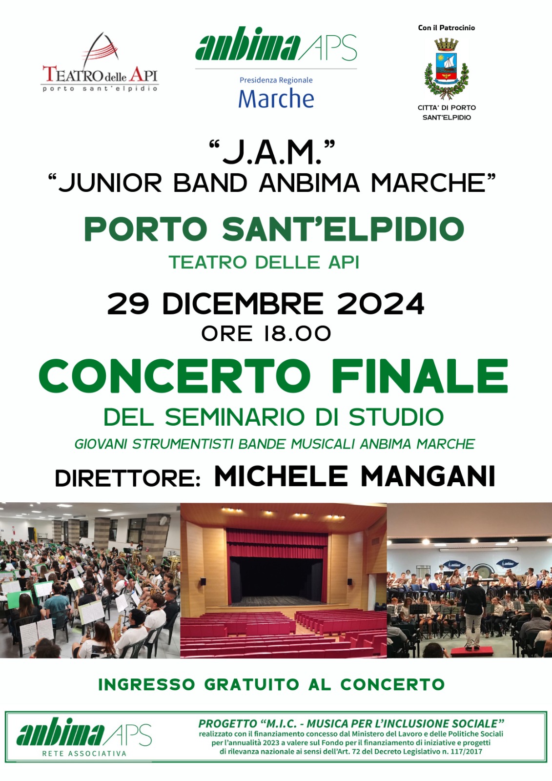 Concerto Junior Band ANBIMA Marche