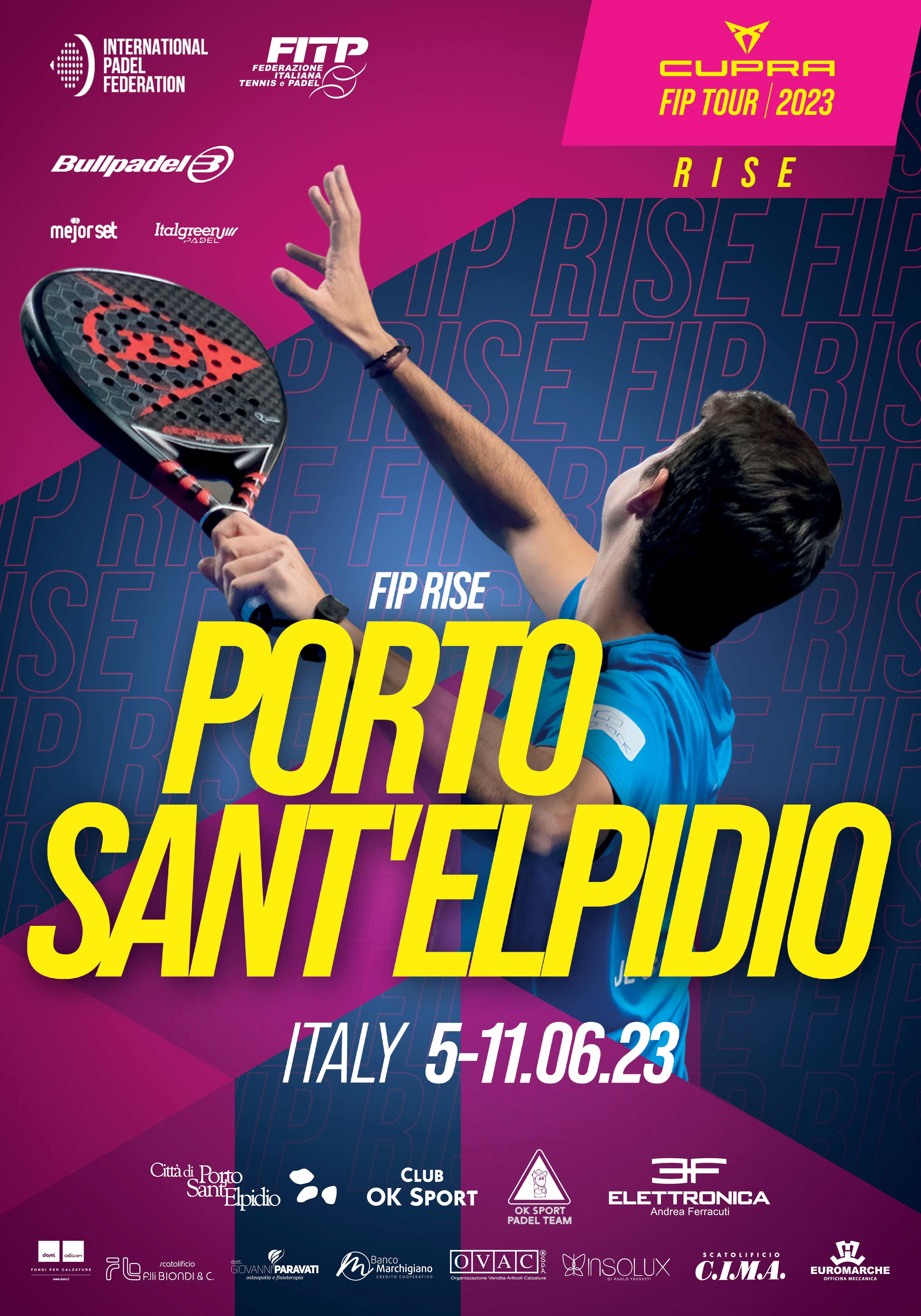 Campionati internazionali di padel fip rise porto sant'elpido