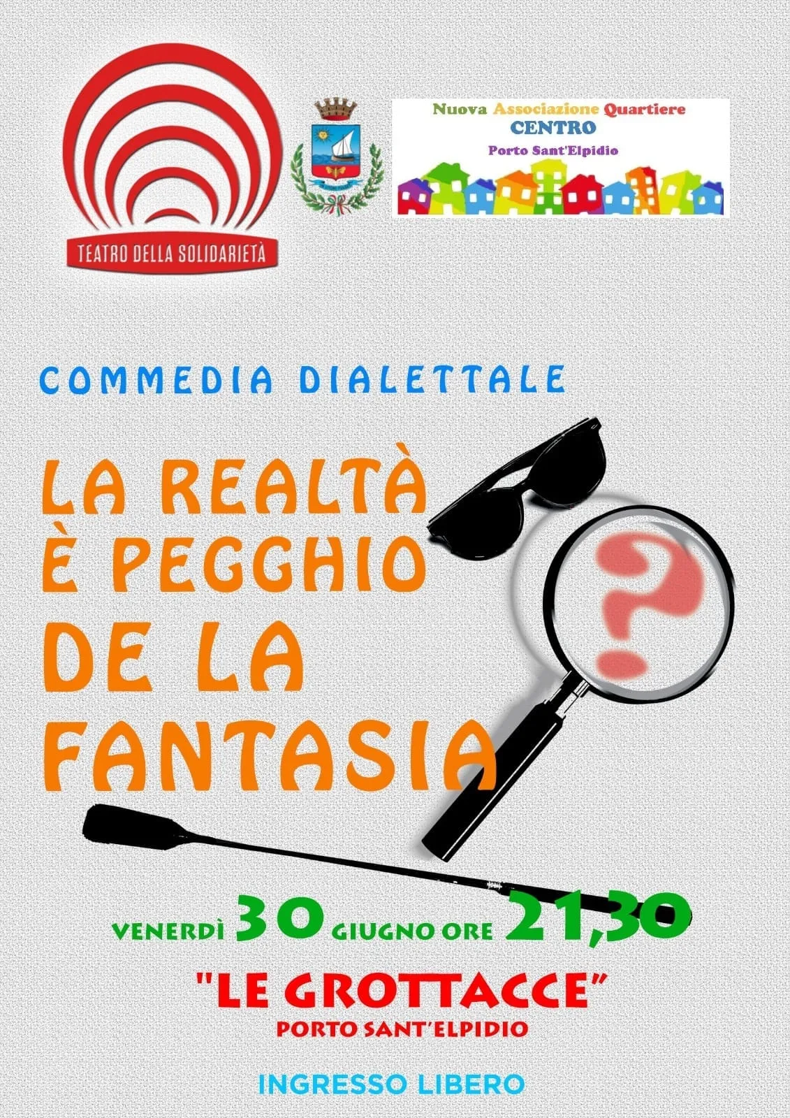 Spettacolo teatro della solidarieta'