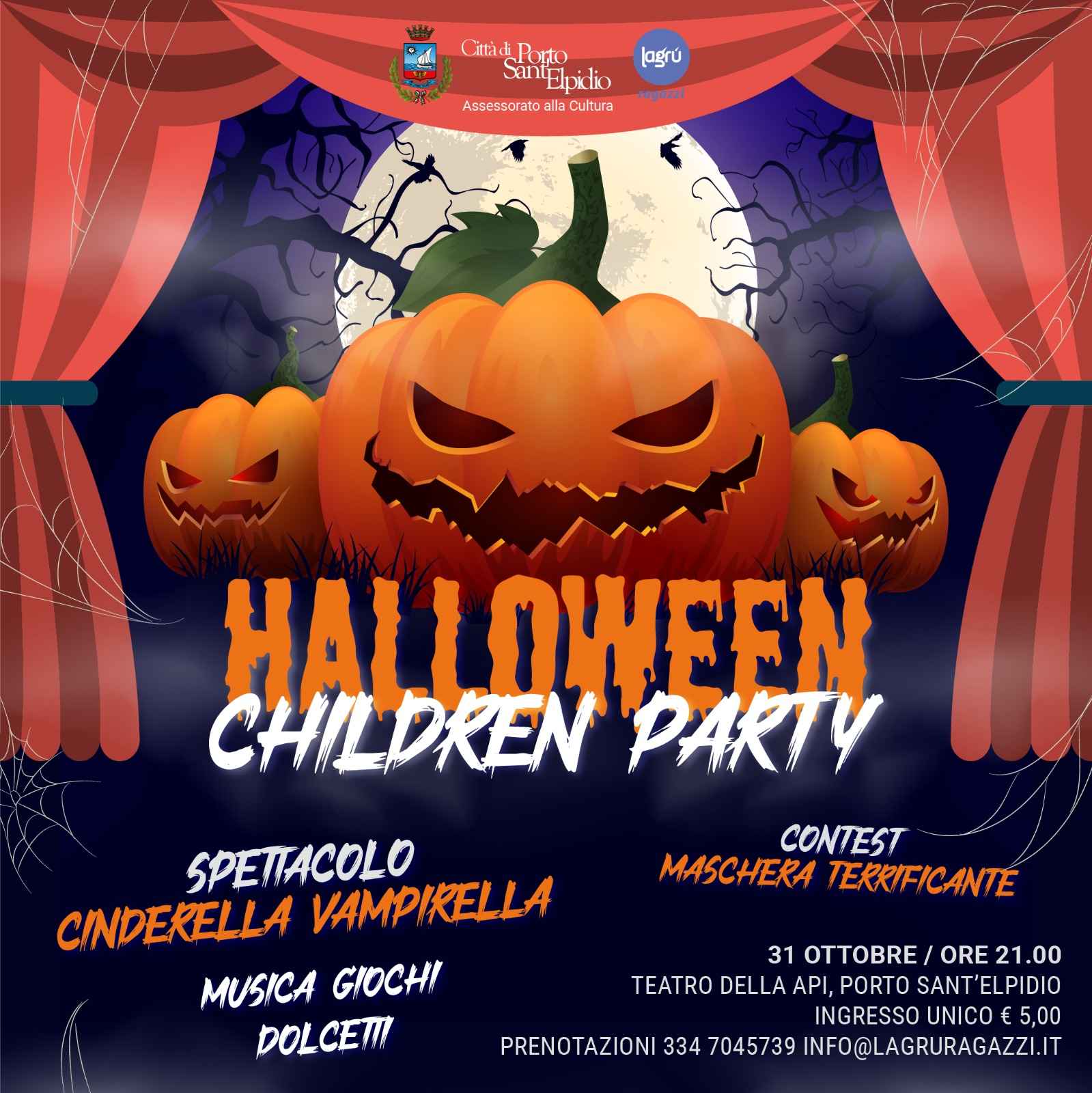 Halloween children party