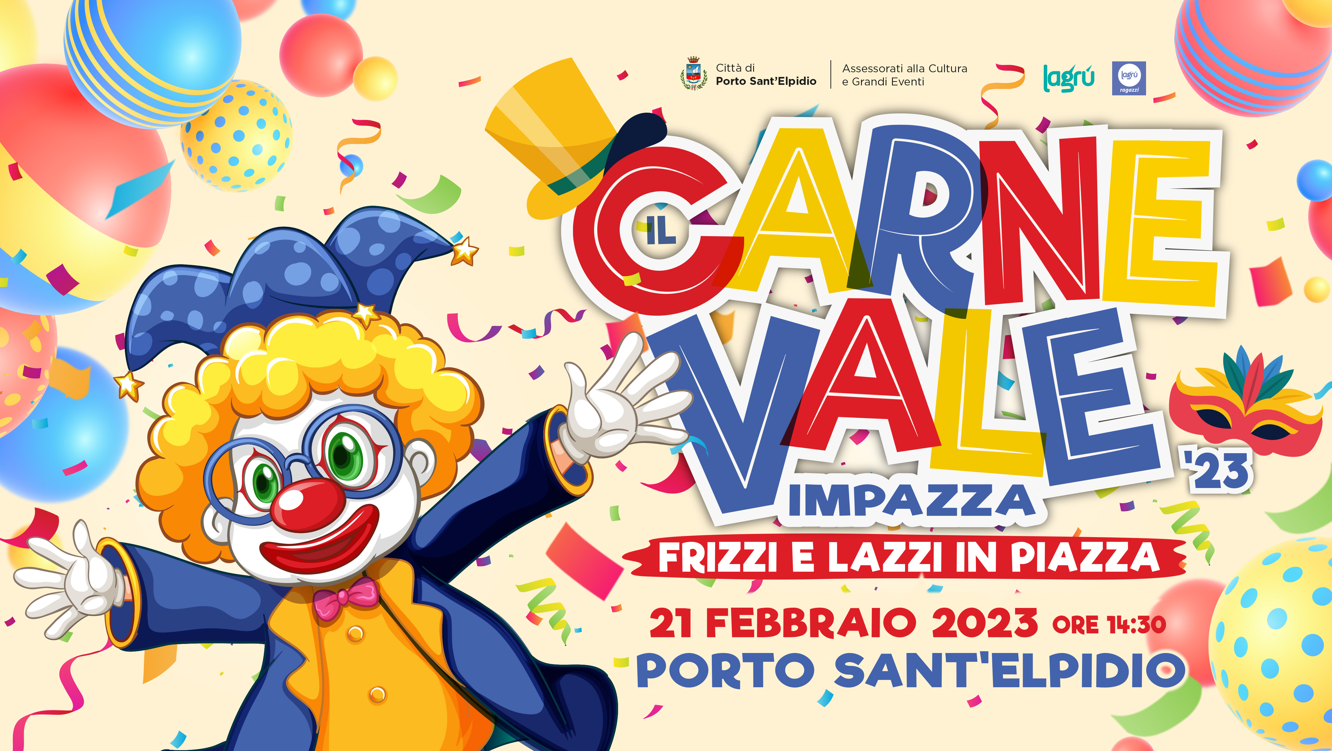 CARNEVALE IMPAZZA Frizzi e lazzi in Piazza