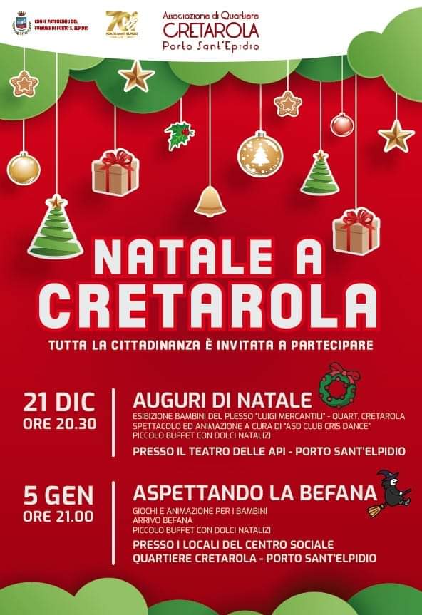 Aspettando la befana quartiere cretarola
