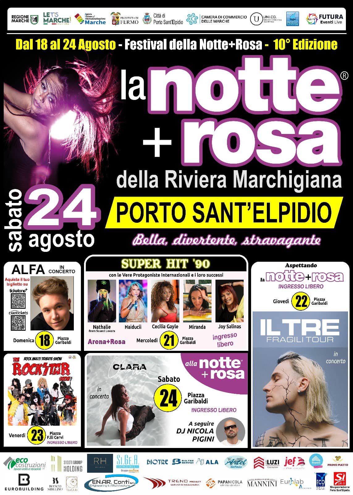 La Notte + Rosa della Riviera Marchigiana