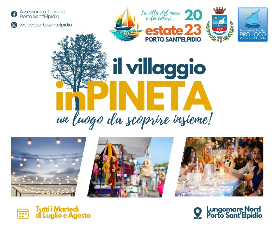 Mercatino in pineta