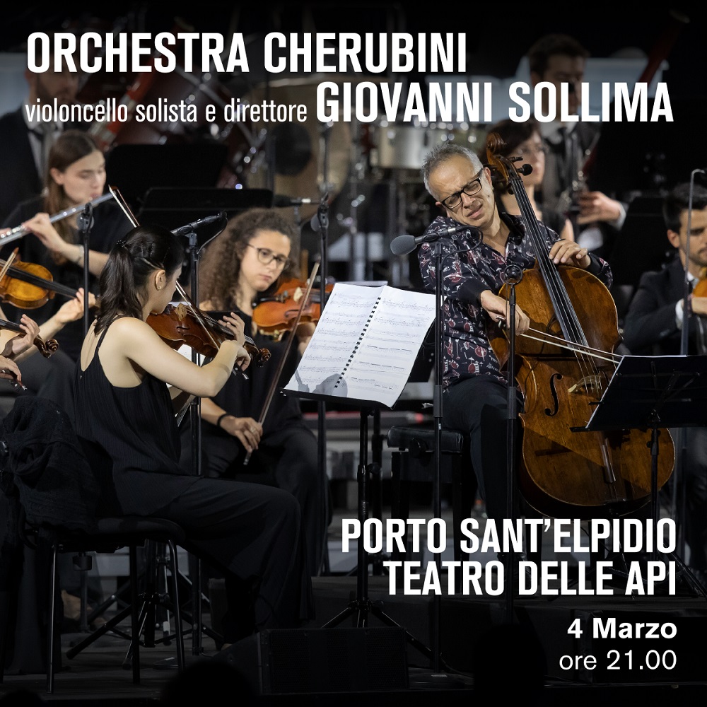 Riverberi risorgimarche. orchestra cherubini e giovanni sollima