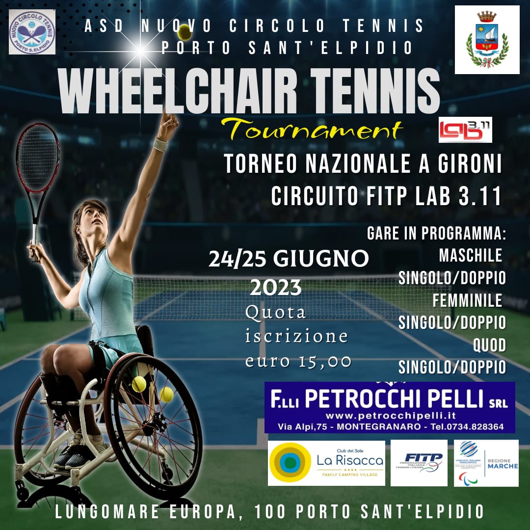 Torneo weelchair tennis