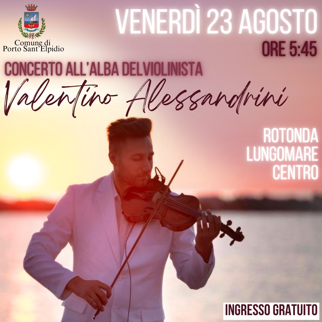 Concerto All'Alba con Valentino Alessandrini