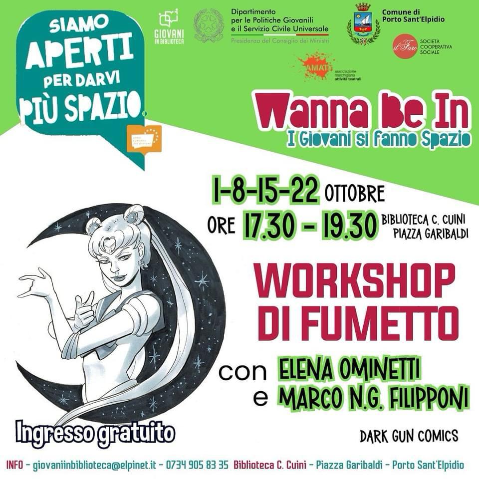 Workshop gratuito di fumetto 