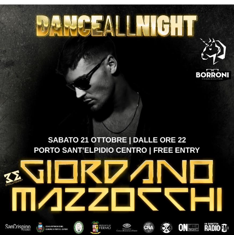 DANCE ALL NIGHT con Giordano Mazzocchi